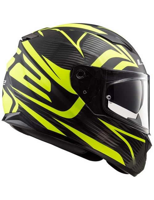 casque LS2 JINK noir/jaune