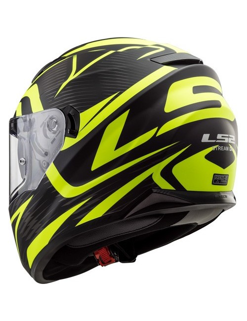 casque LS2 JINK noir/jaune