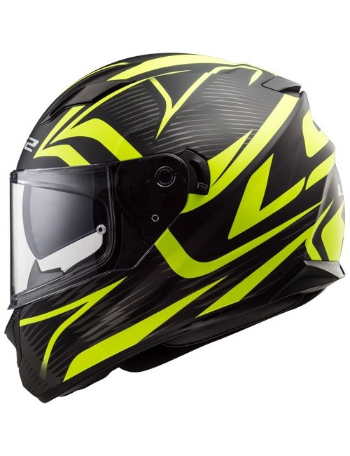 casque LS2 JINK noir/jaune