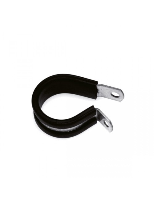 Collier de fixation caoutchouc 15x6mm