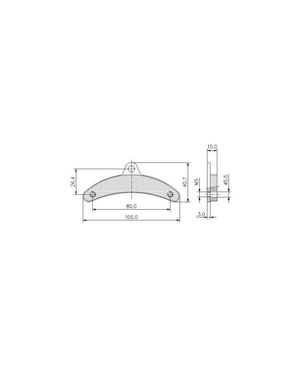 BRAKEPAD SET GOLDSPEED 529 BIREL FRONT MANUEL BRAKEPAD SET GOLDSPEED 529 BIREL FRONT MANUEL