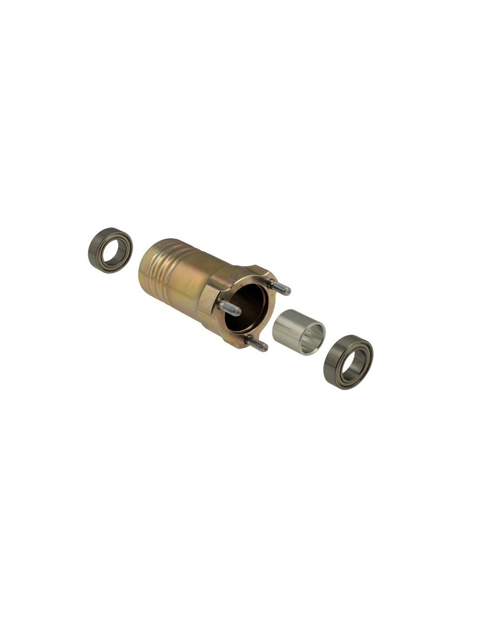 Moyeu Avant HST Magnesium 95 mm Complet Moyeu Avant HST Magnesium 95 mm Complet