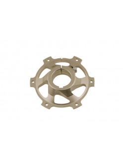 Porte Disque de Frein AL - 206 mm - Ø 40 mm autoventilé