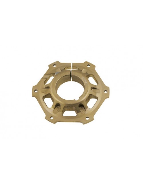 Porte Disque de Frein Magnesium - 206 mm x épaisseur 13 - Ø 50 mm - autoventilé