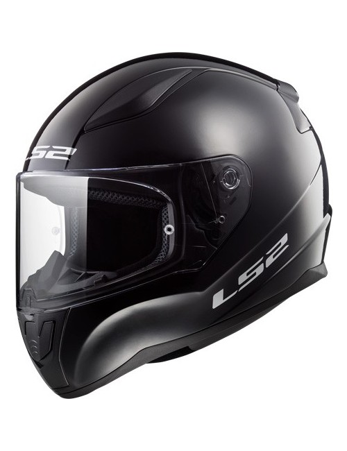 casque LS2 SOLID noire 3-XL