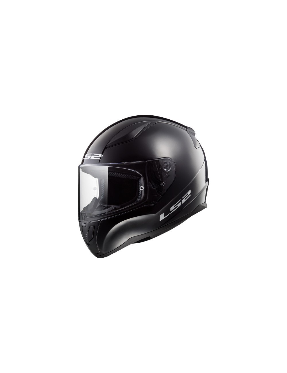 casque LS2 SOLID noire 3-XL casque LS2 SOLID noire 3-XL