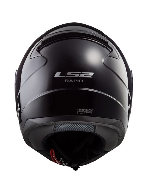 casque LS2 SOLID noire 3-XL