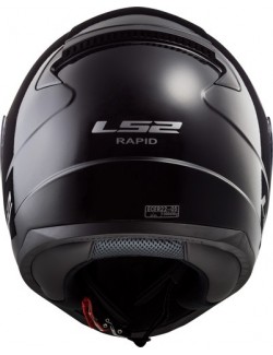 casque LS2 SOLID noire 3-XL