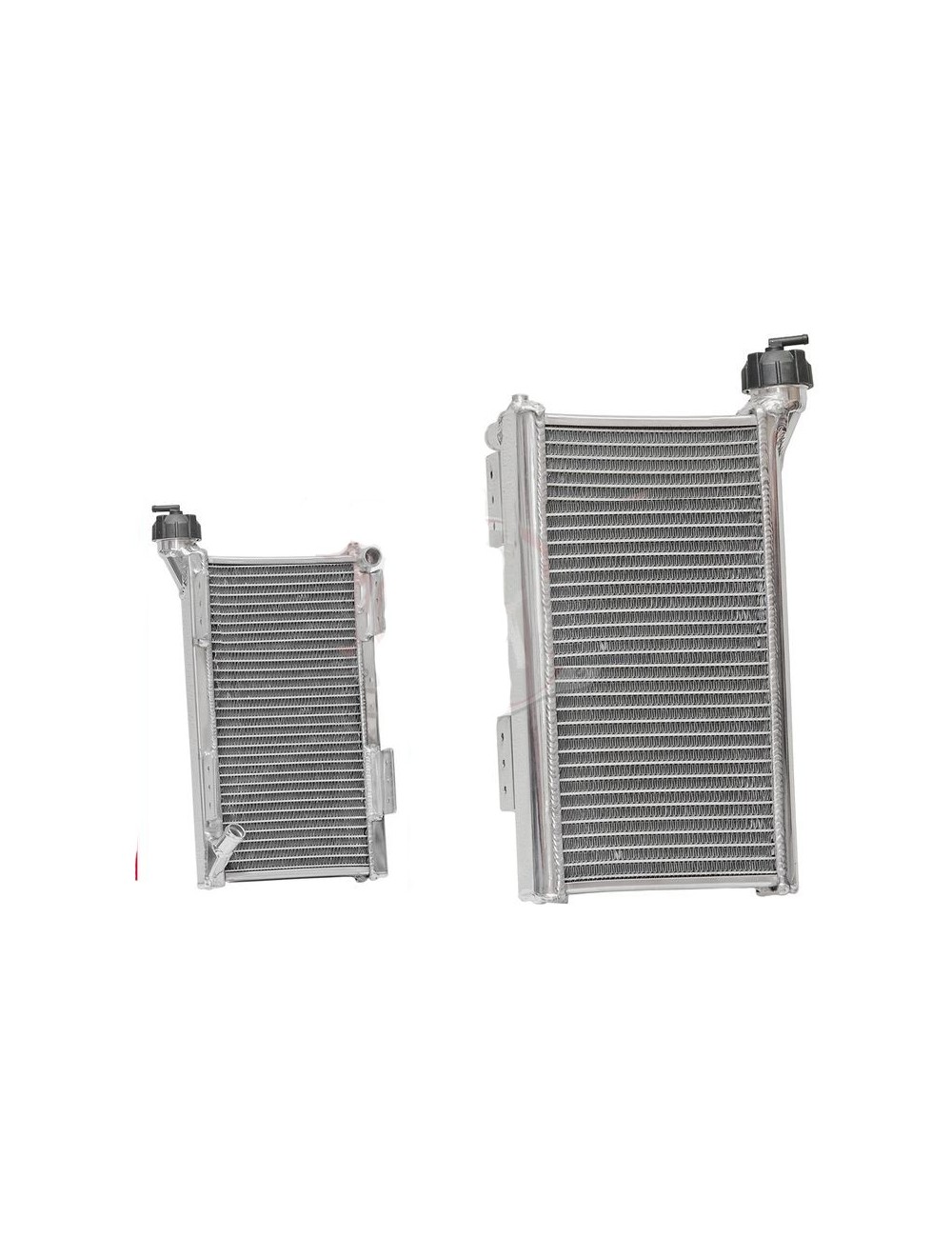 Radiateur alu IR008 arrondi, 200x340x40mm Radiateur alu IR008 arrondi, 200x340x40mm