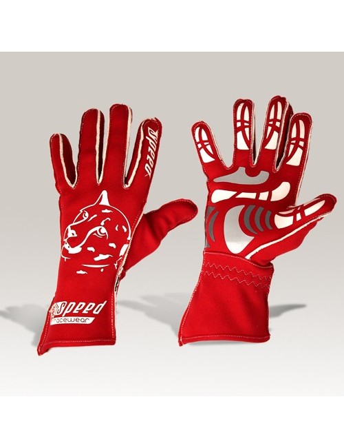 Speed gants  Melbourne G-2 rouge-blanc