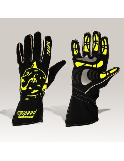 Speed gants  Melbourne G-2 noir-néon jaune