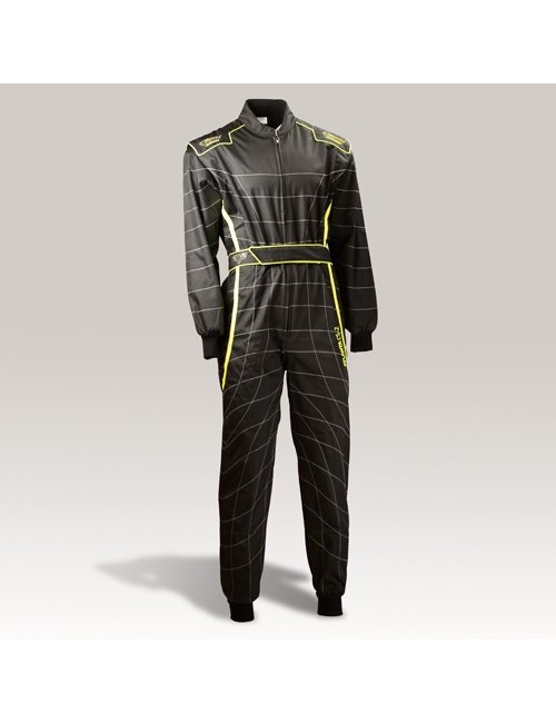 Speed combinaison Cordura Atlanta CS-2 noir/néon-jaune