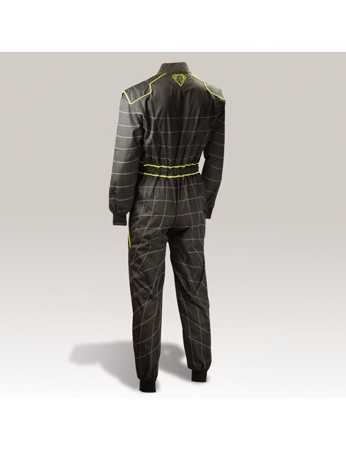 Speed combinaison Cordura Atlanta CS-2 noir/néon-jaune