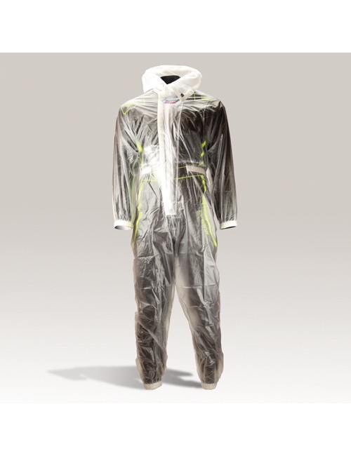 combinaison karting pluie Hudson R-1 transparent