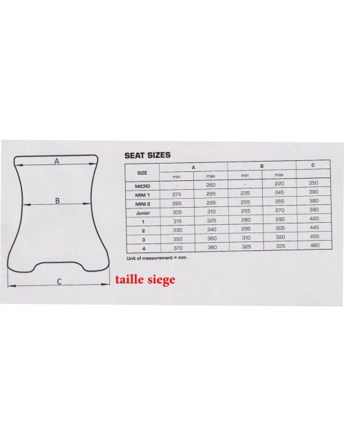 asiento inferior fiat Otk