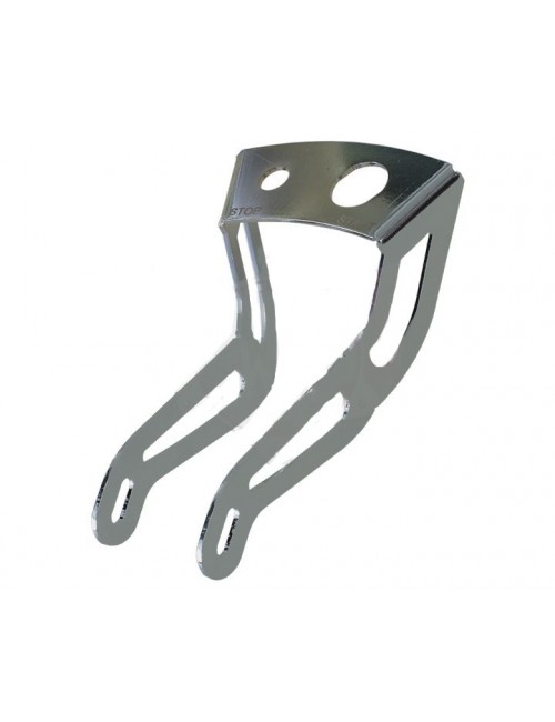 Support pour bouton MARCHE de ROTAX, chromé
