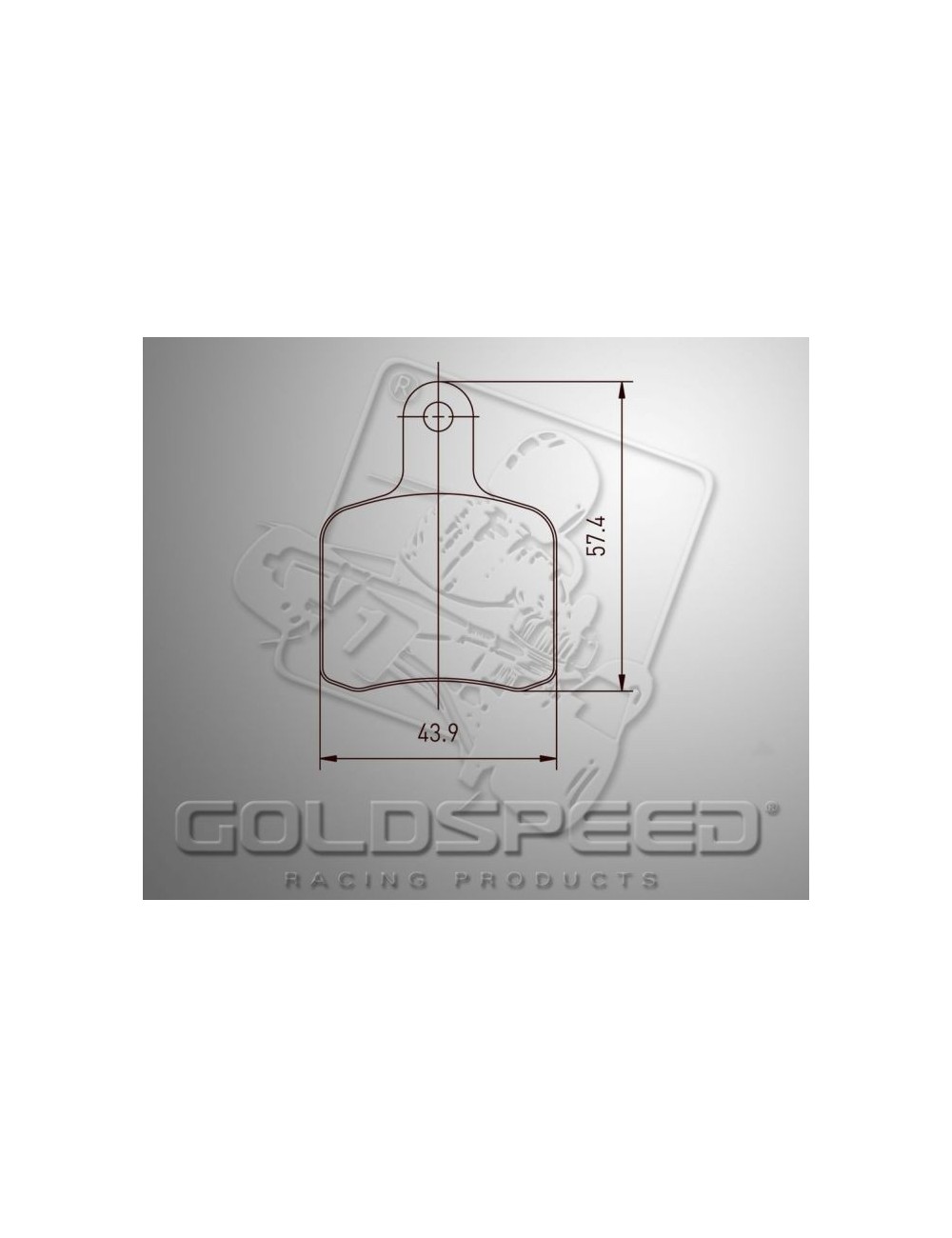 Pastiglie Goldspeed per OTK BS5 - SA2 Pastiglie Goldspeed per OTK BS5 - SA2