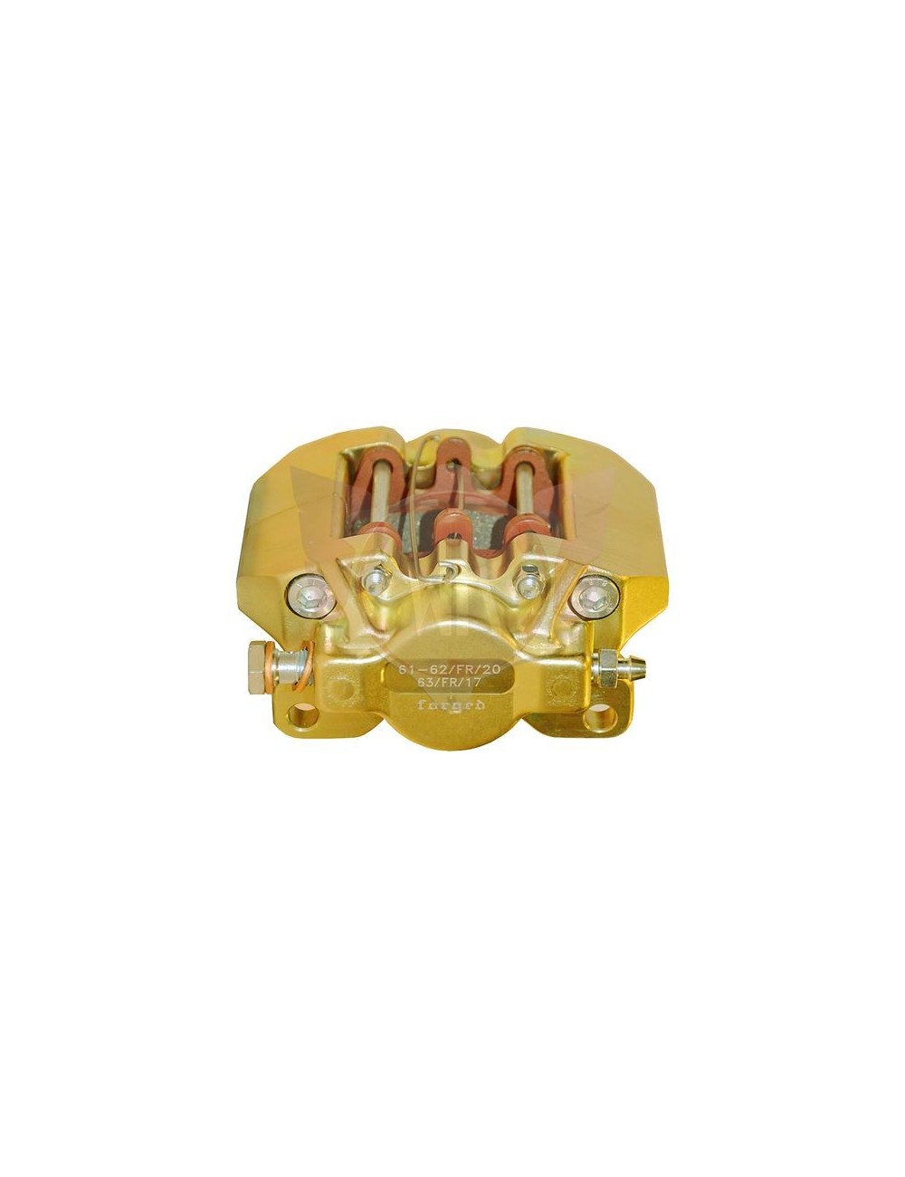 Rear brake caliper V09/V10 gold CRG Rear brake caliper V09/V10 gold CRG