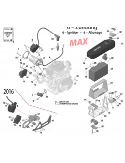 (21) COLLIER FIX SUPPORT BATTERIE