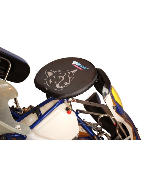 Steering wheel cover Kassel L-1 black