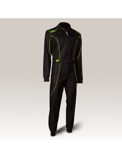 Comninaison Speed racing Barcelona RS-1  noir-neon jaune