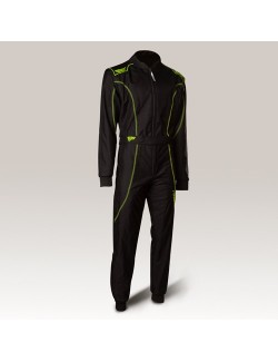 Comninaison Speed racing Barcelona RS-1  noir-neon jaune
