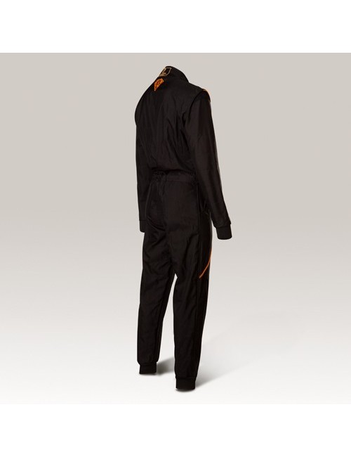 Combinaison Speed racing  Barcelona RS-1 noir-neon orange