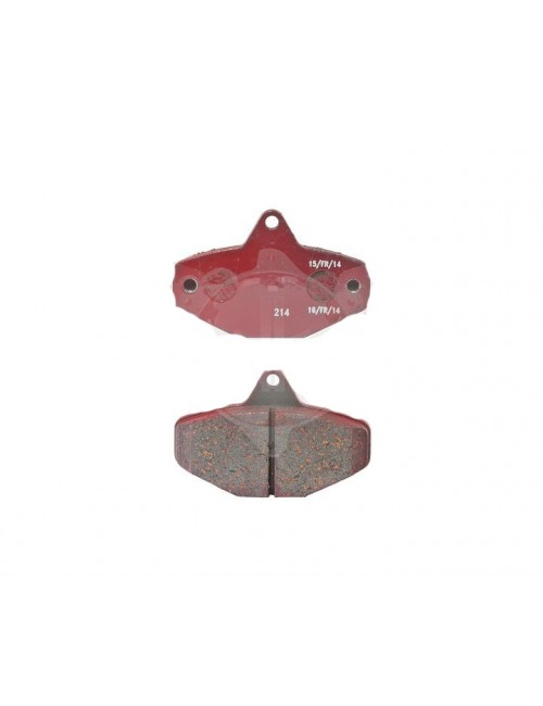 Jeu plaquettes AR V08 rouge CRG