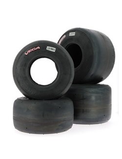 Pneus kart VEGA F4 (rose)
