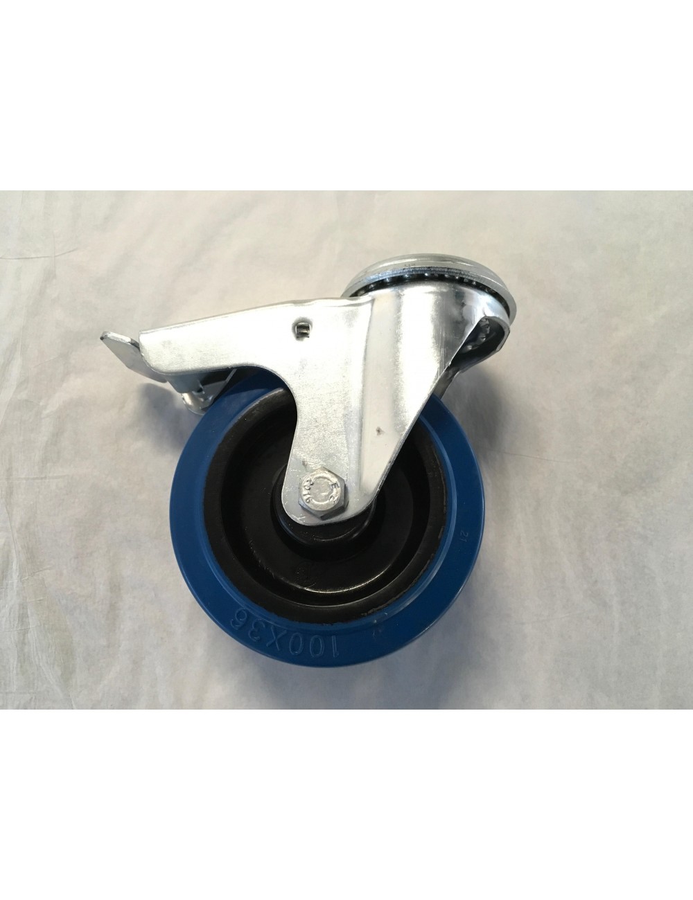 Front wheel with brake Dalmi 100mm Front wheel with brake Dalmi 100mm