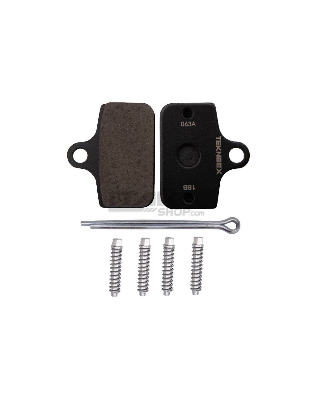 PLAQUETTES ARRIERE ETRIER TEKNEEX 2 PISTONS D24 PLAQUETTES ARRIERE ETRIER TEKNEEX 2 PISTONS D24