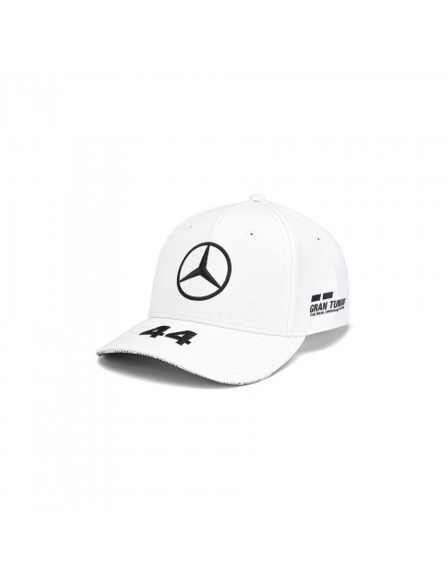 Casquette baseball Driver Team Lewis Hamilton 44 blanche