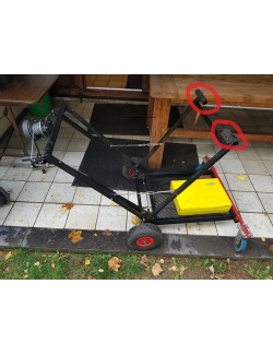 Caoutchouc chariot Dalmi