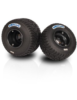 Pneus pluie VEGA W6 – Adhérence et performance maximales sur piste mouillée-magickart