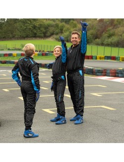 Speed suit SILVERSTONE RS-2 black/blue XS