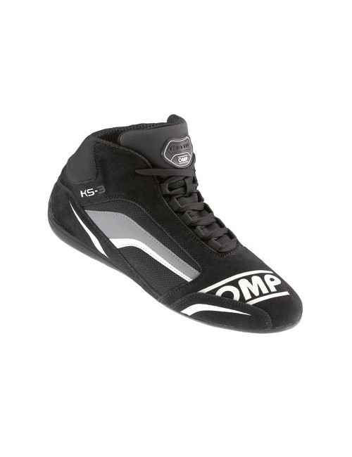 OMP bottine KS3 noir/gris