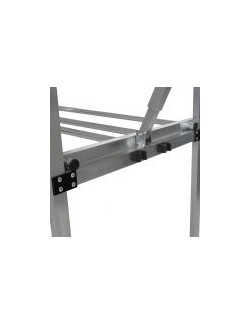 ALUMINIUM WORKBENCH with WHEEL HOLDER STONE