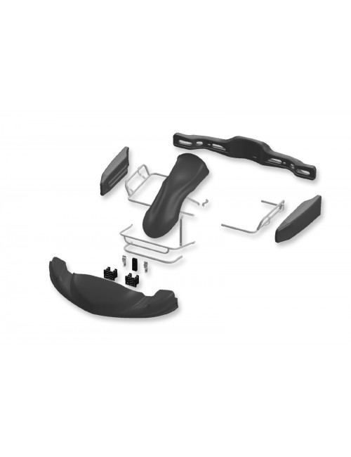kit complet Parolin  MINI DYNAMICA + AVANT FIXATION CIK - NOIR