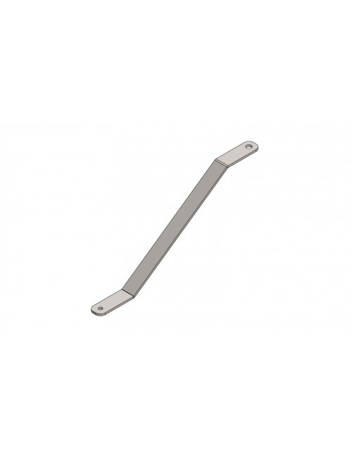UPPER CROSS BRACKET FOR EUROSTAR DYNAMICA FRONT PANEL - CHROMED