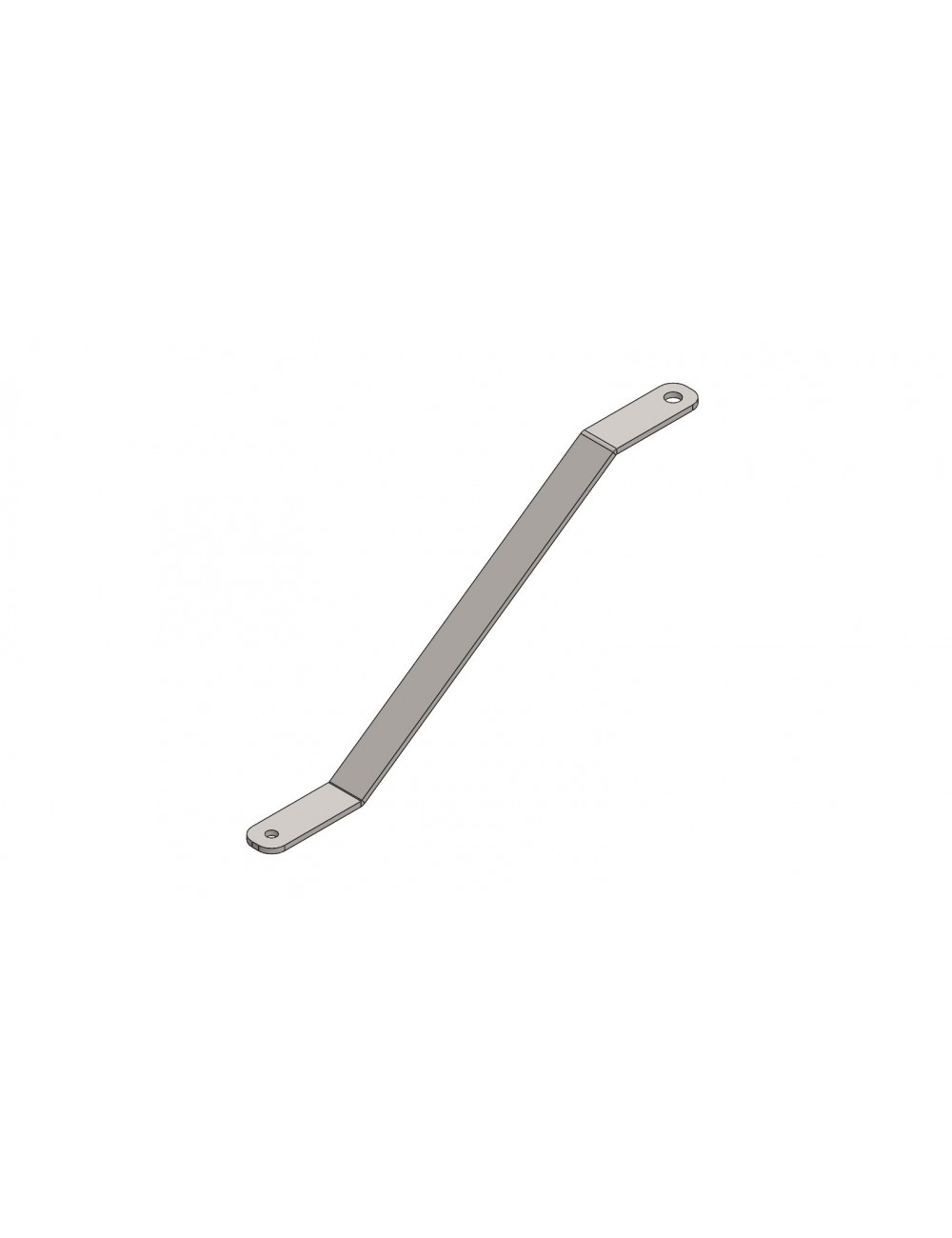 UPPER CROSS BRACKET FOR EUROSTAR DYNAMICA FRONT PANEL - CHROMED