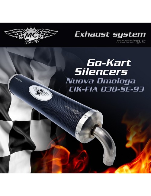 SILENCER NEWMC CIK-FIA 038-SE-93 CARBON