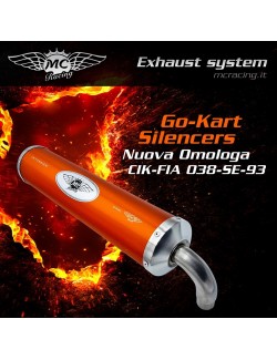 Silencieux NEWMC CARBON CIK-FIA 038-SE-93