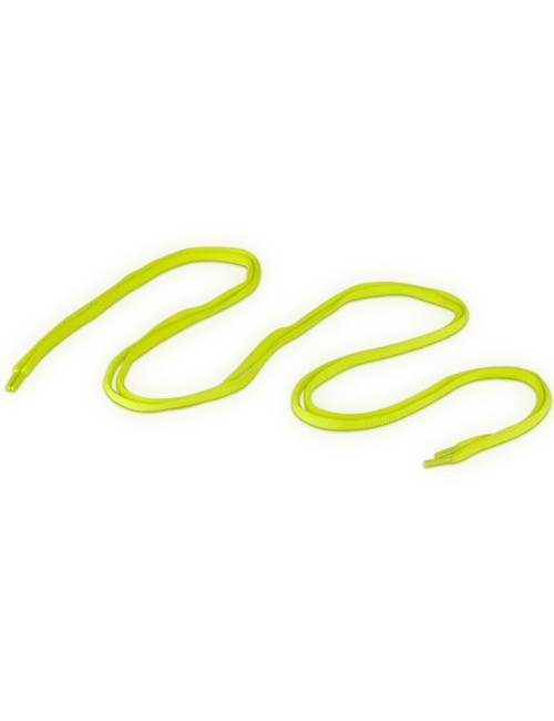 lacet 115cm jaune-flou