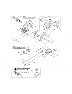 AXE PORTE DISQUE FLOTTANT LONG SODI