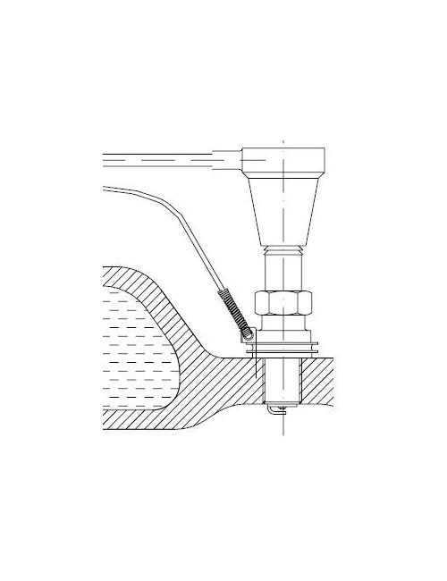 Temp Bougies Kart  Capteur température bougie 14 mm thermocouple