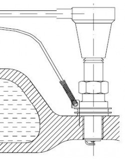 Temp Bougies Kart  Capteur température bougie 14 mm thermocouple