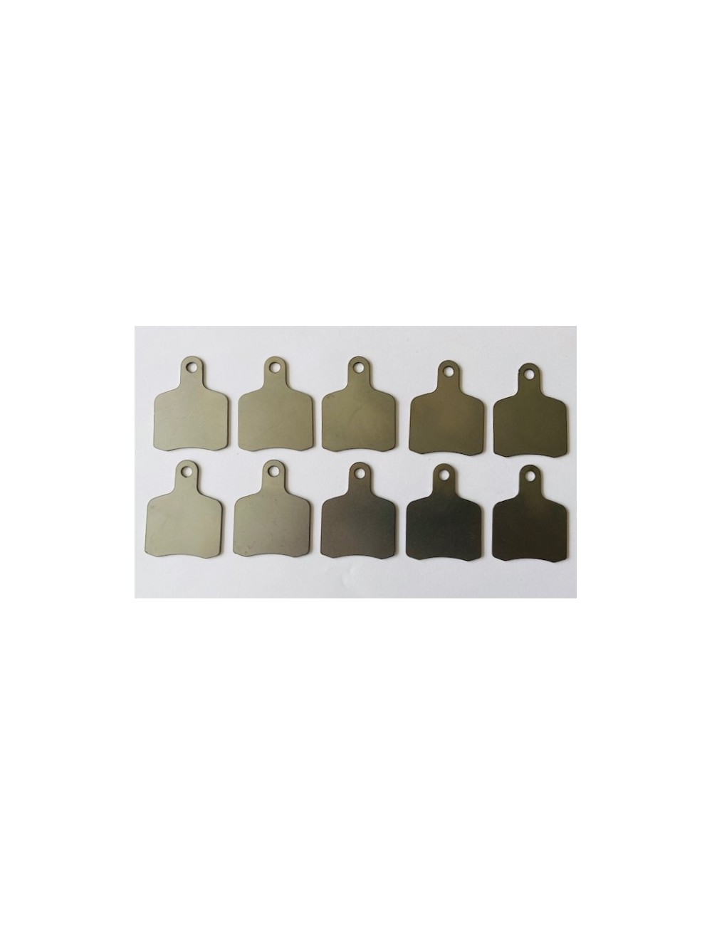 Set di 10 pezzi di spessori Cobra da 1 mm per pastiglie OTK BS5-SA2 Set di 10 pezzi di spessori Cobra da 1 mm per pastiglie OTK BS5-SA2