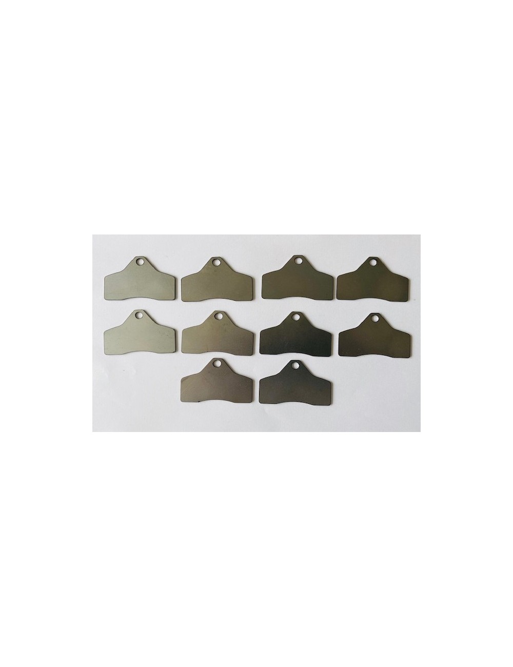 jeux de 10 cales Cobra 1mm pour plaquettes BSS OTK jeux de 10 cales Cobra 1mm pour plaquettes BSS OTK