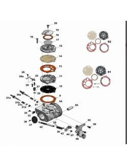 (1) Vis couvercle de filtre à essence x30
