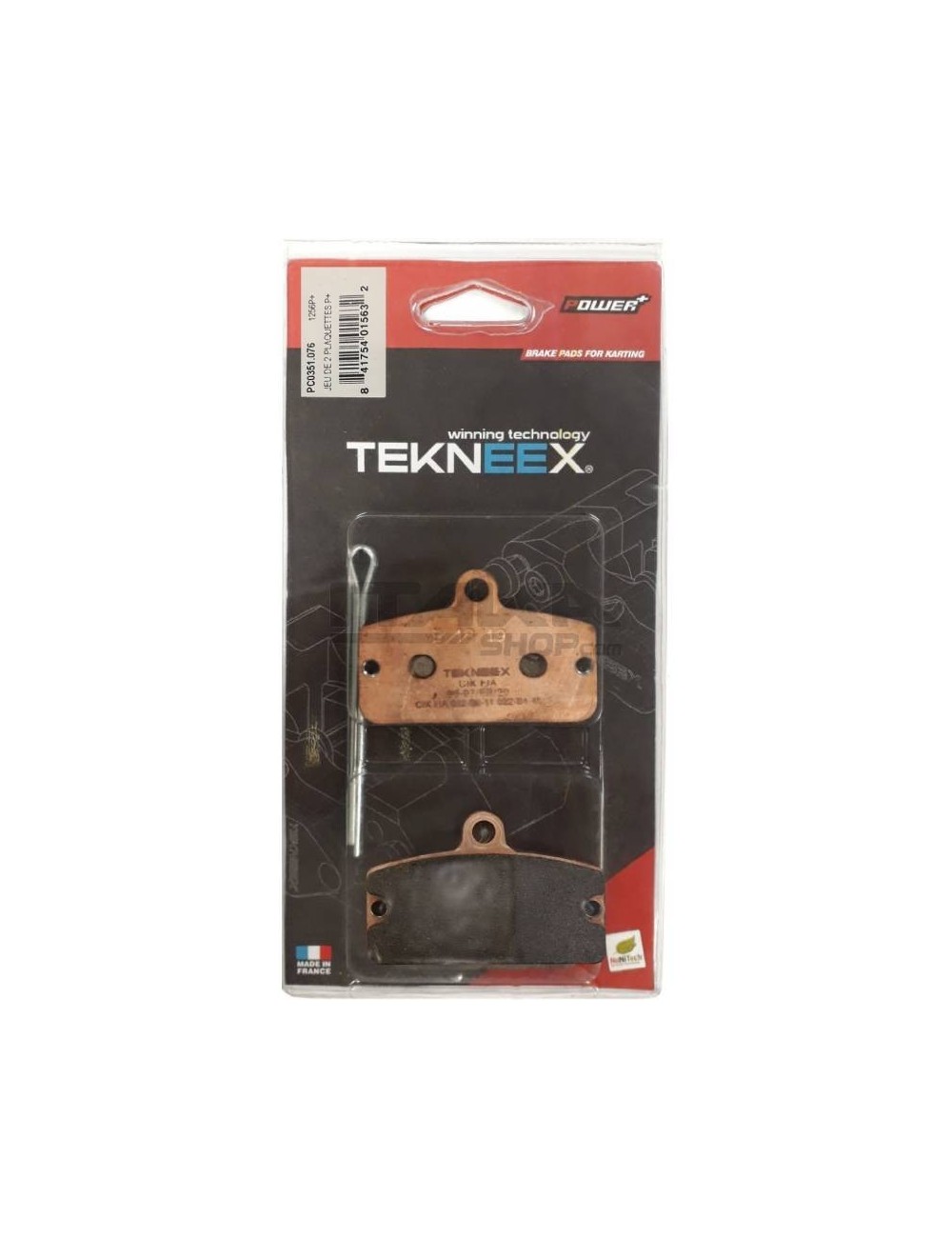 PLAQUETTES ARRIERE P+ ETRIER TEKNEEX 4 PISTONS D20 PLAQUETTES ARRIERE P+ ETRIER TEKNEEX 4 PISTONS D20